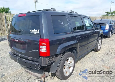 2014 Jeep Patriot Limited из США, поврежденный, VIN 1C4NJPCB7ED739942
